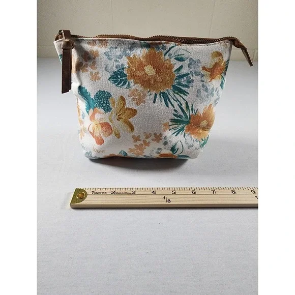 Mary & Martha Hello Beautiful Travel Cosmetic Organizer Floral Spring Christian - Picture 4 of 8